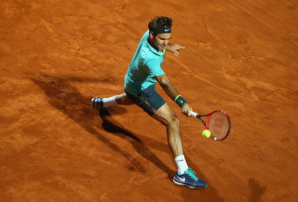 The Federer backhand has been firing this week in Rome